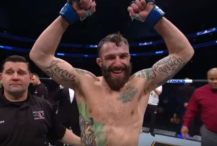 Michael Chiesa Calls Out Colby Covington After UFC Raleigh Win